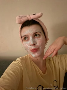 Do you think this mask will make me a goddess or just give me nice