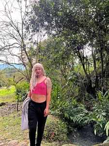 I m the wild bitch that can t be tamed not even in the forest with