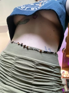 Working hard at the ice cream shop