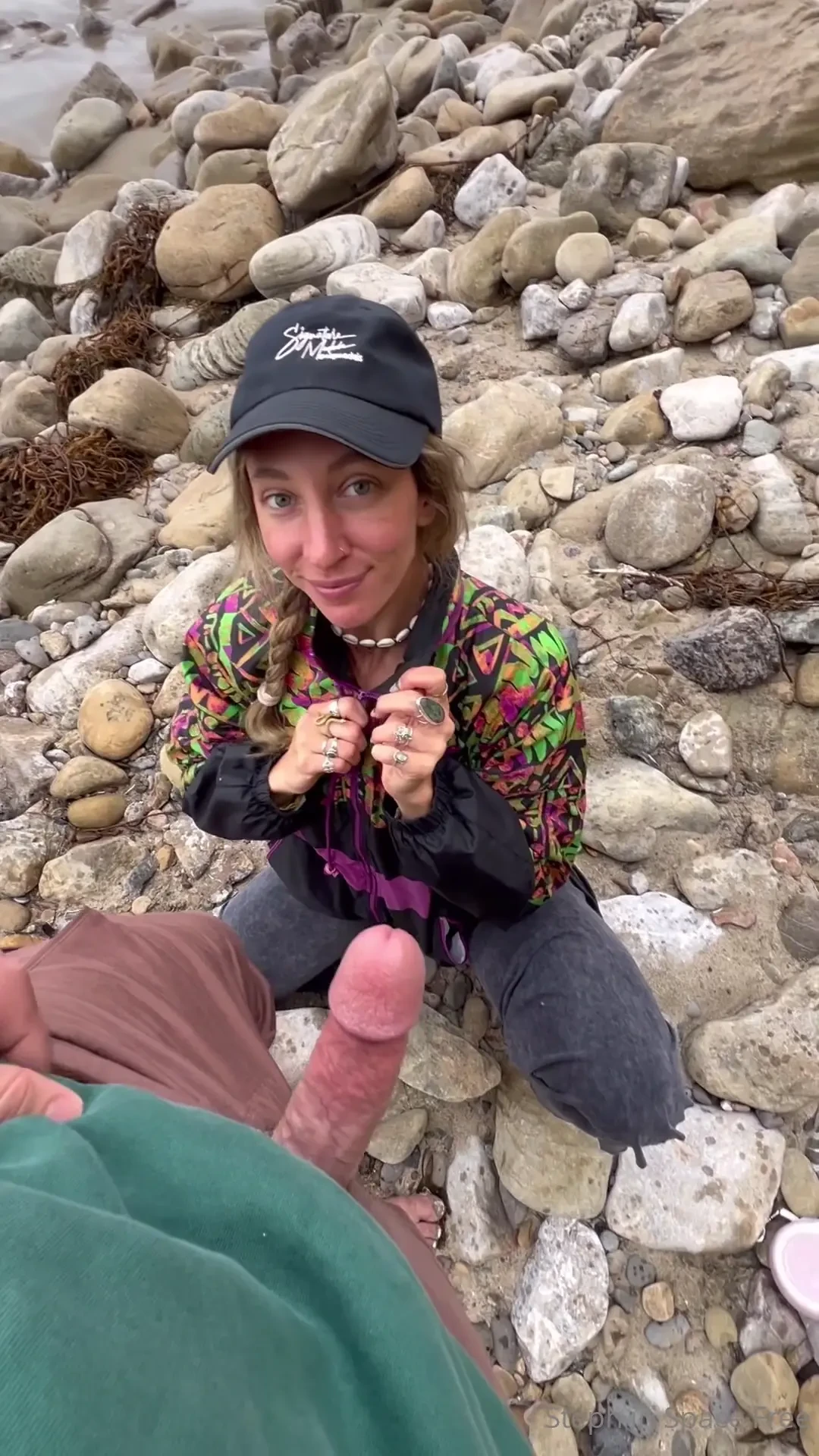 Quickie blowjob at the beach 1 45min full vid with cumshot like most 