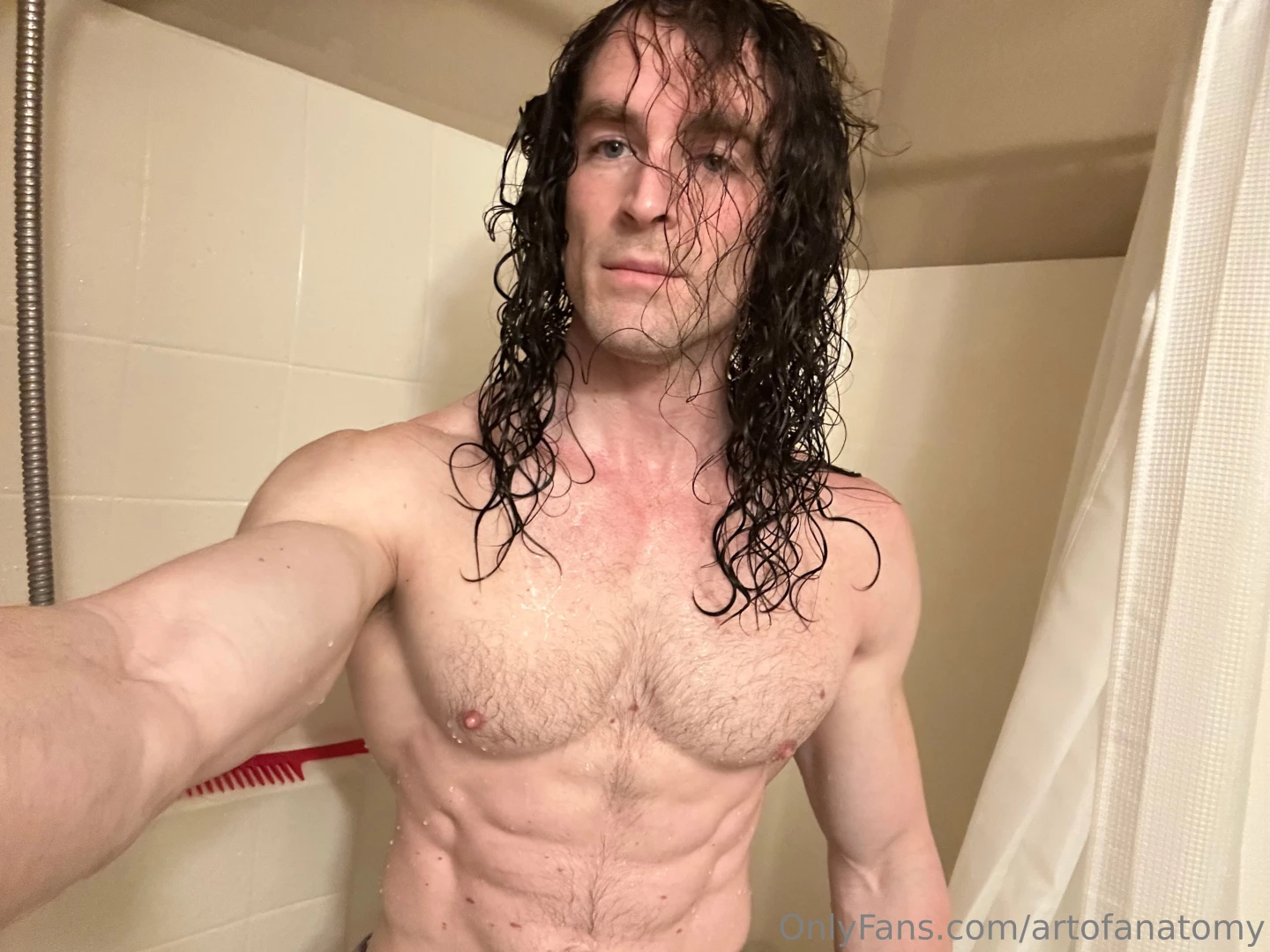 Post-shower teasing unlock to see the rest part 1 