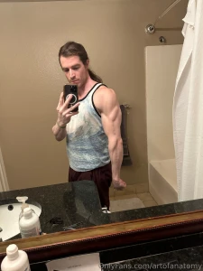 Arm day today and an abs check part 1