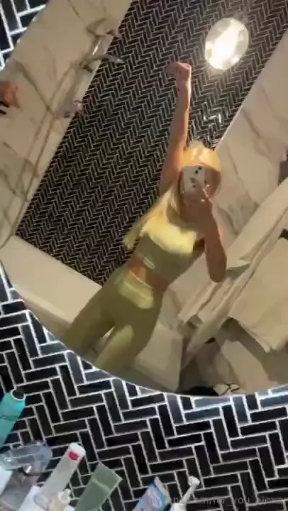 Ready to have a shower 