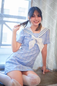 Blushing on the outside dripping on the inside