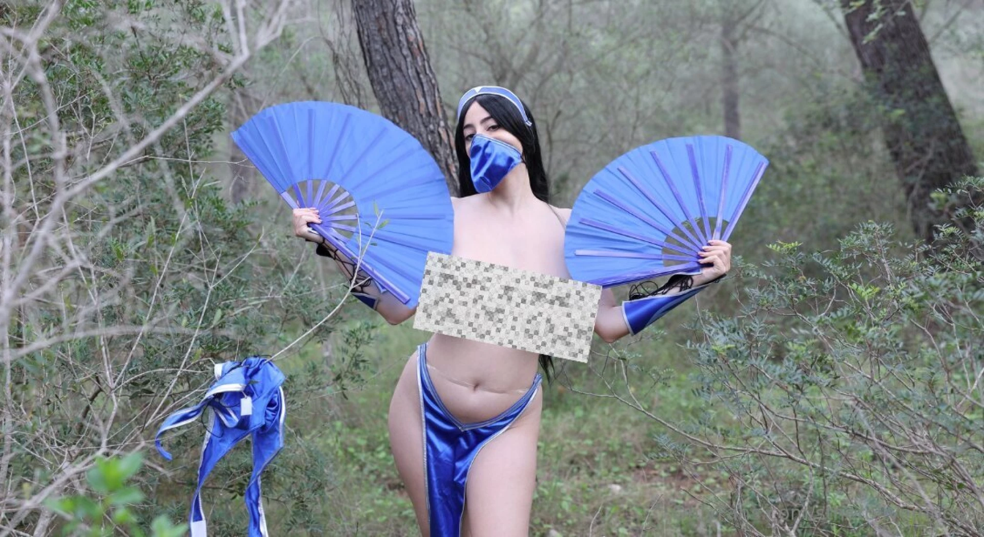 Fan sly nuevo new video - cosplay kitana juego mortal kombat - kitana 