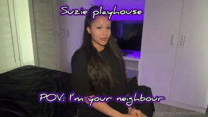Suzie playhouse 1 slutty neighbor pov you let me sleep over you said