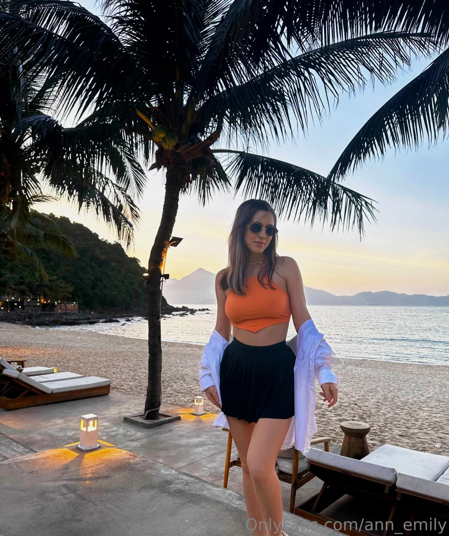 Sunset ocean and love is in the air on the eve of valentine s day i 