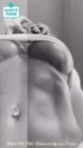 Glimpse of my new video get ready for a sultry showcase in white hot