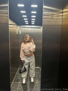 Elevator selfies because the morning starts with my favorite tradition