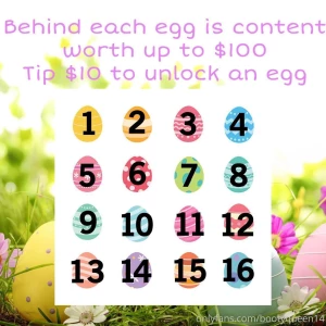 Happy easter tip 10 and tell me what number you choose 25 for 3 40 for