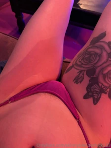 Why i like to shave for work bc the outfits are too tiny to hide it