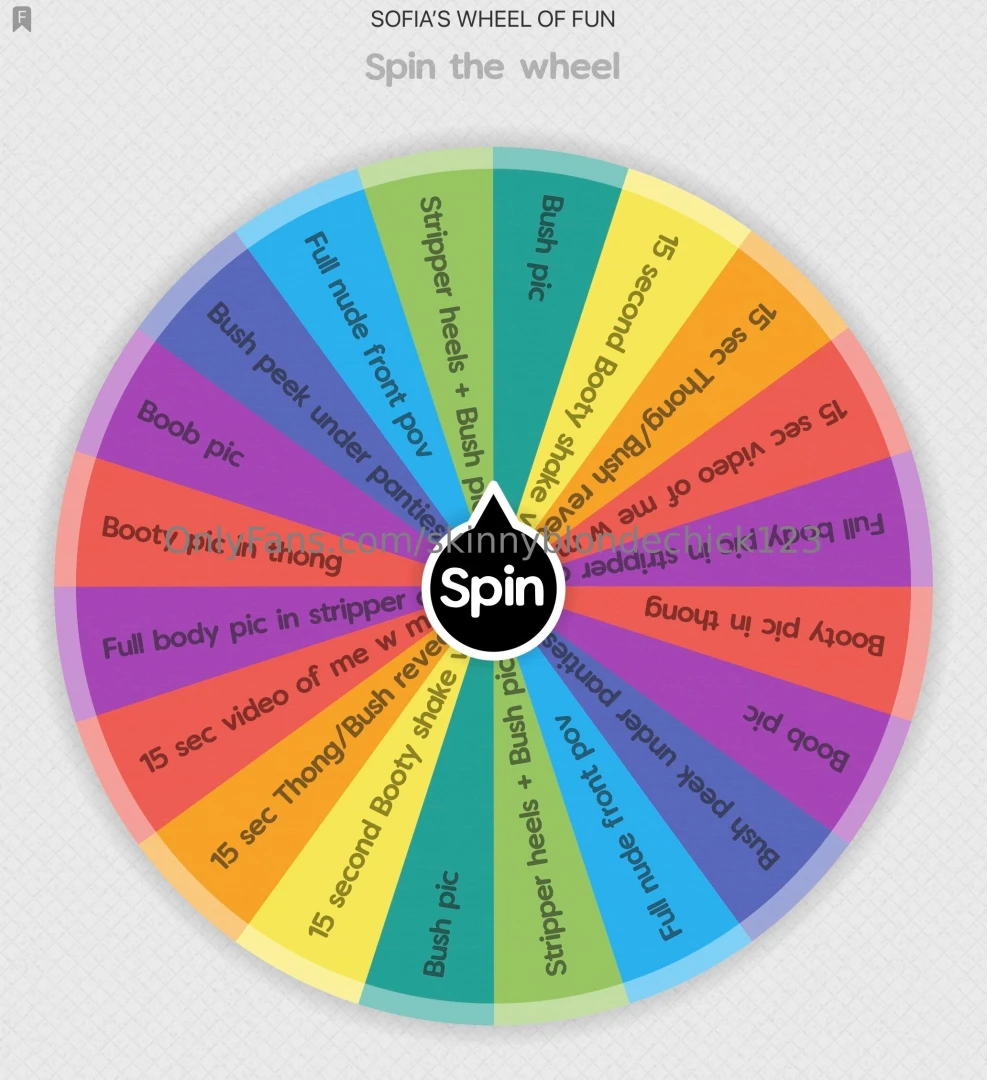 Wanna play spin for a reward nbsp i ll screen record your spin and 