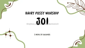 Filmed my first jerk off instruction video all about my hairy pussy