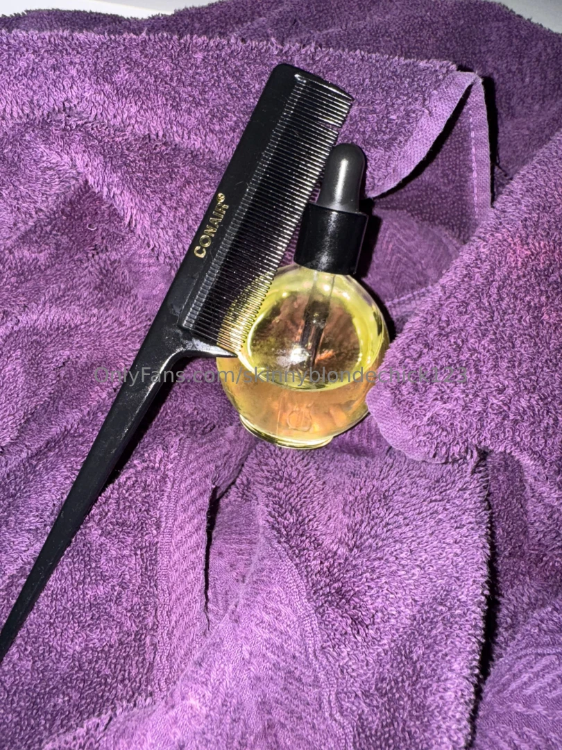 Oiling my bush makes it so soft 