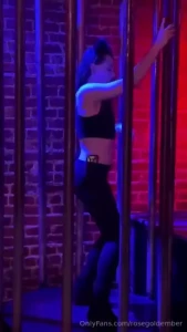 I have been going dancing a lot recently and i have been really part 1