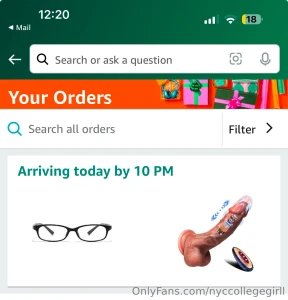 Hehehe look what i ordered just for me to use for you to see baby