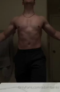 Post workout shower with me