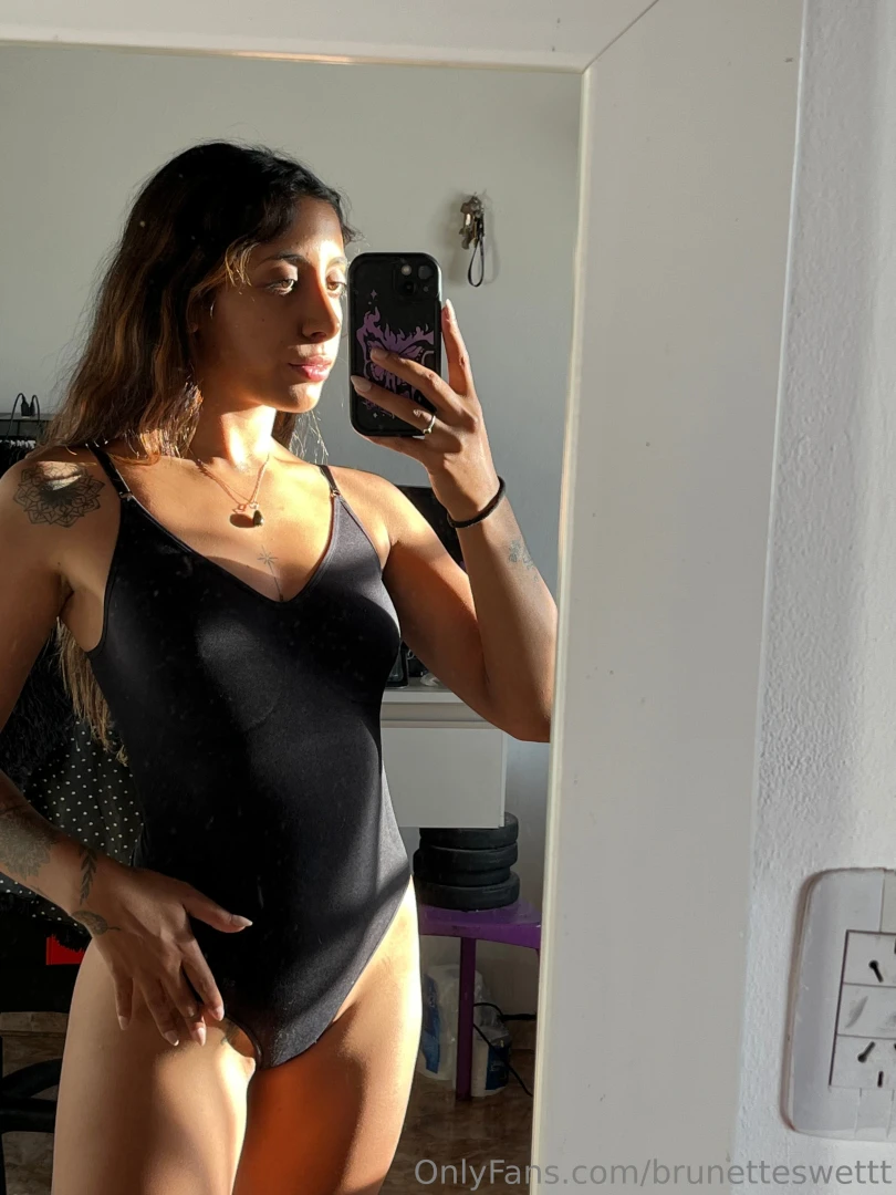 My bodysuit highlights my small curves 