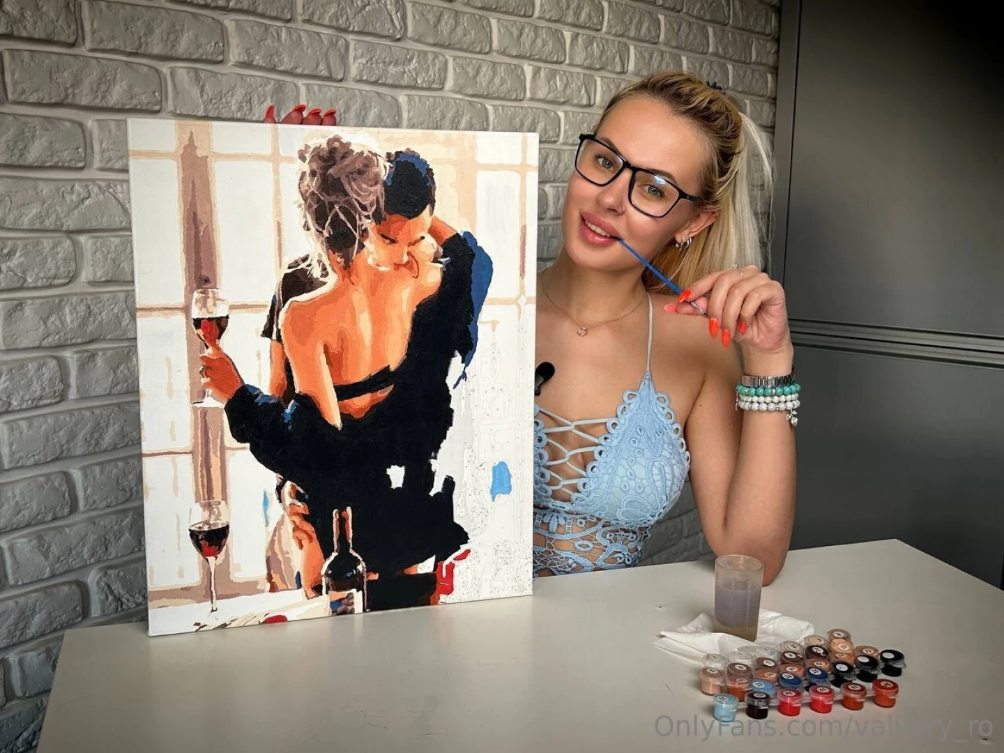 I m mesmerized by every detail painting by numbers is about attention 