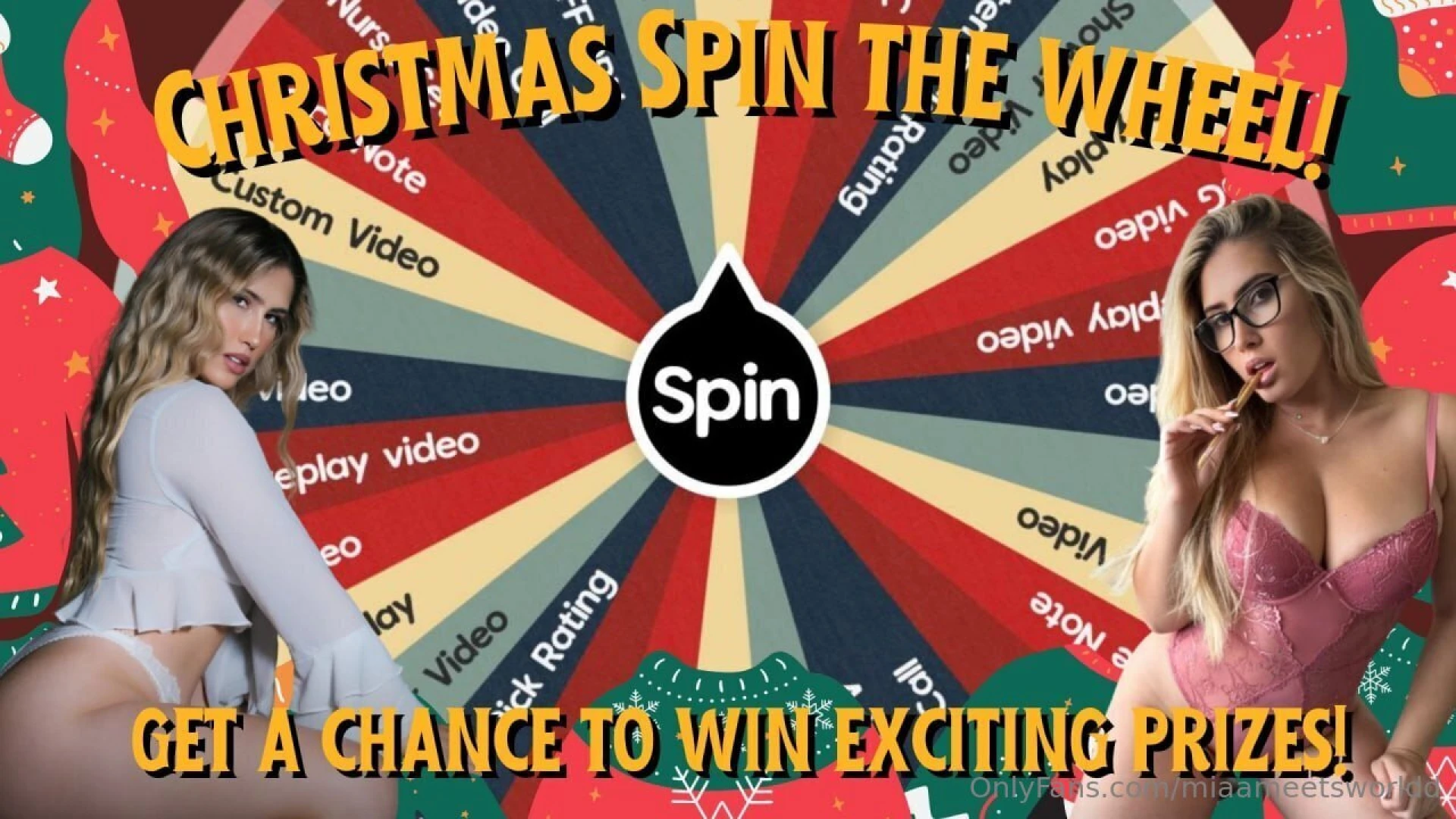 You won t want to miss this it s simple spin the wheel and you could 