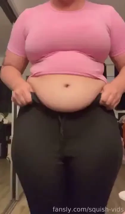 My belly feels extra doughy and bouncy lately i can t stop playing 