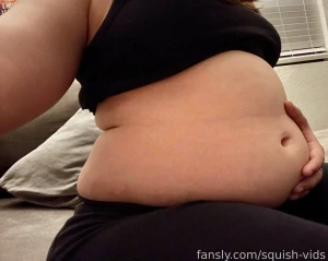 Haven t been this full in a while feeling my skin stretch is so hot my part 4