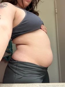 Full of treats feedism belly bellyfetish bloatedbelly softbelly curvy part 5