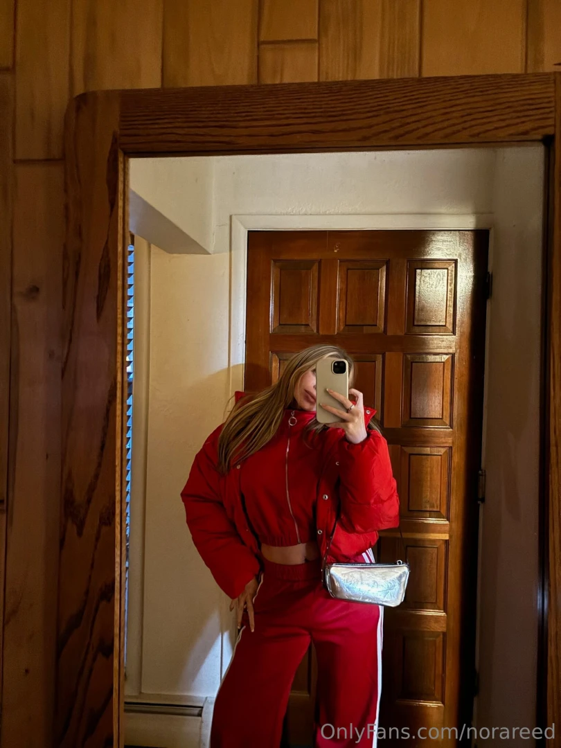 Loving my red jacket 