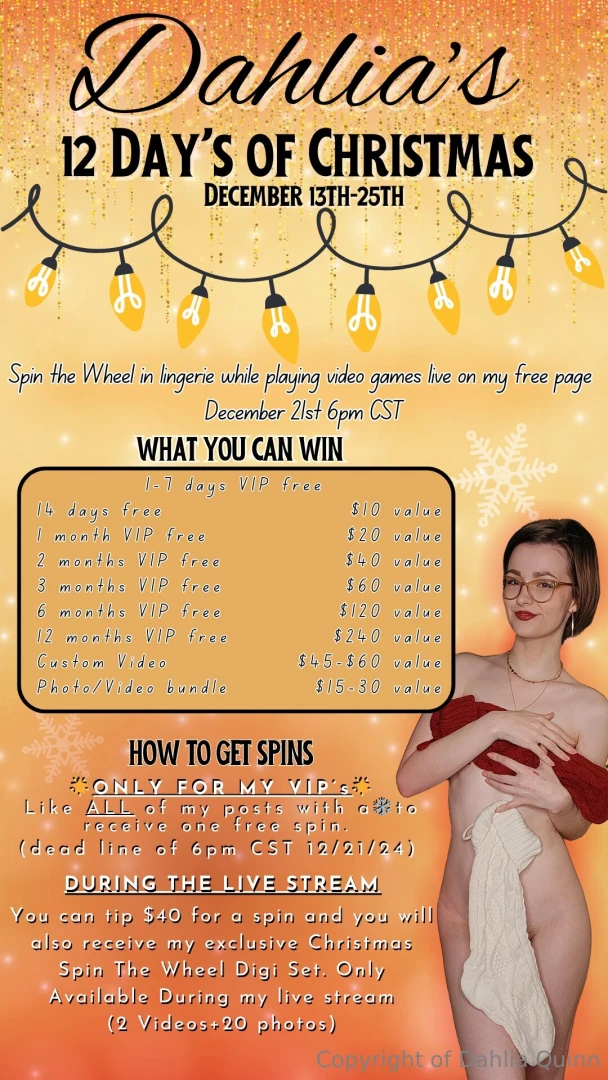 Back with another event you can expect 2 posts here on my free page 