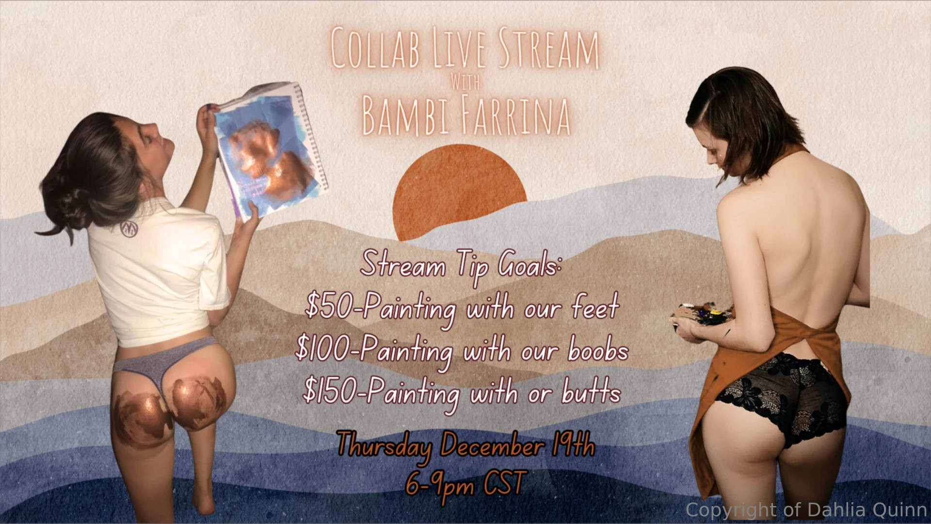 Paint stream with bambi today 13 25 