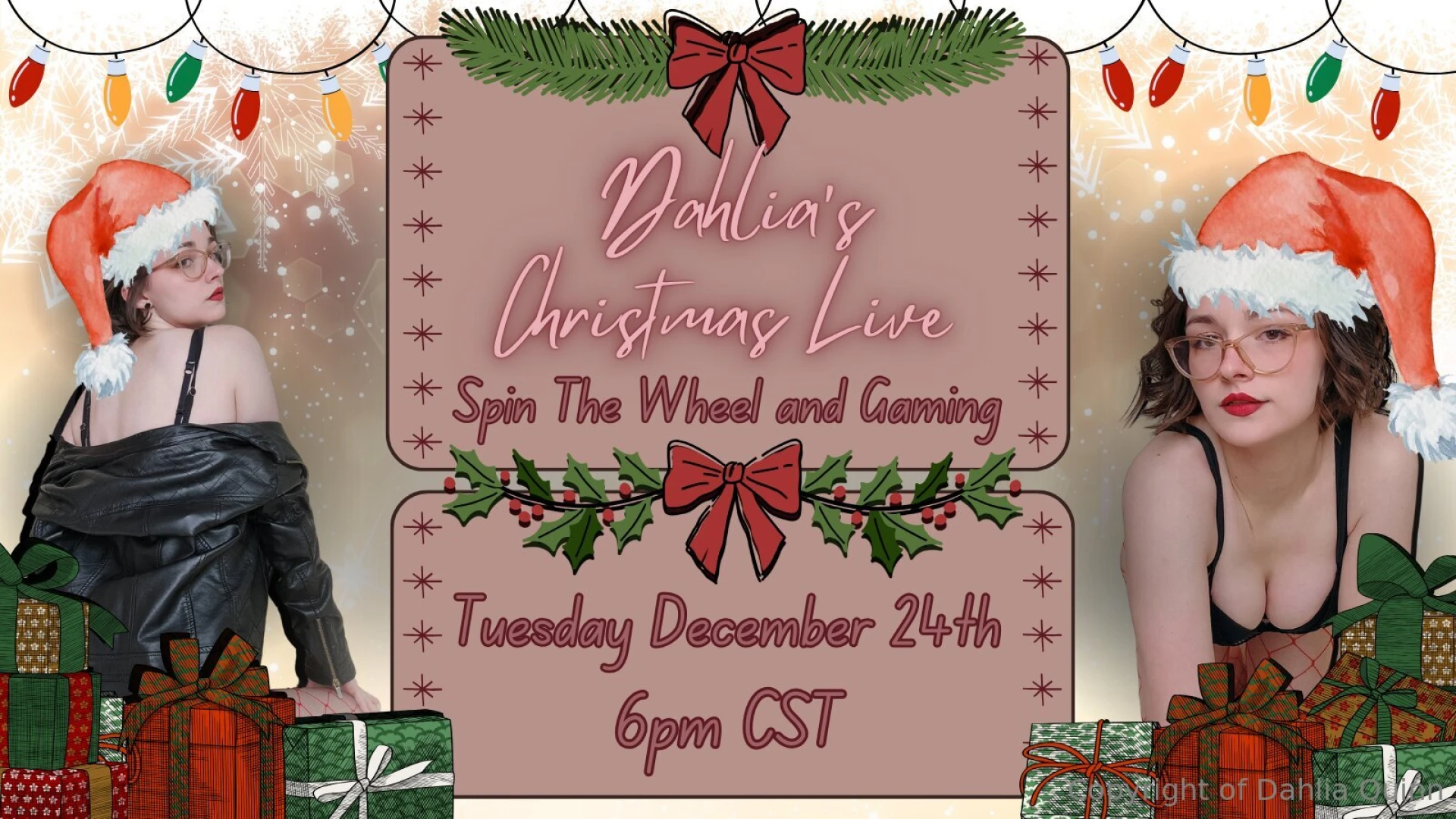 Update live stream is now tomorrow december 24th what do you want me 