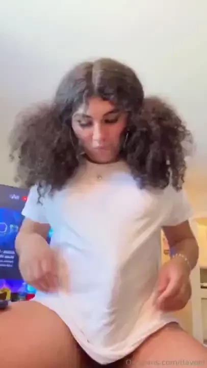 No panties long shirt type of day and also a new special self facial 