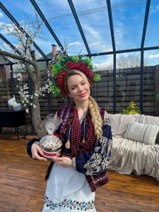 In ukraine easter is not only a sacred celebration of life and renewal
