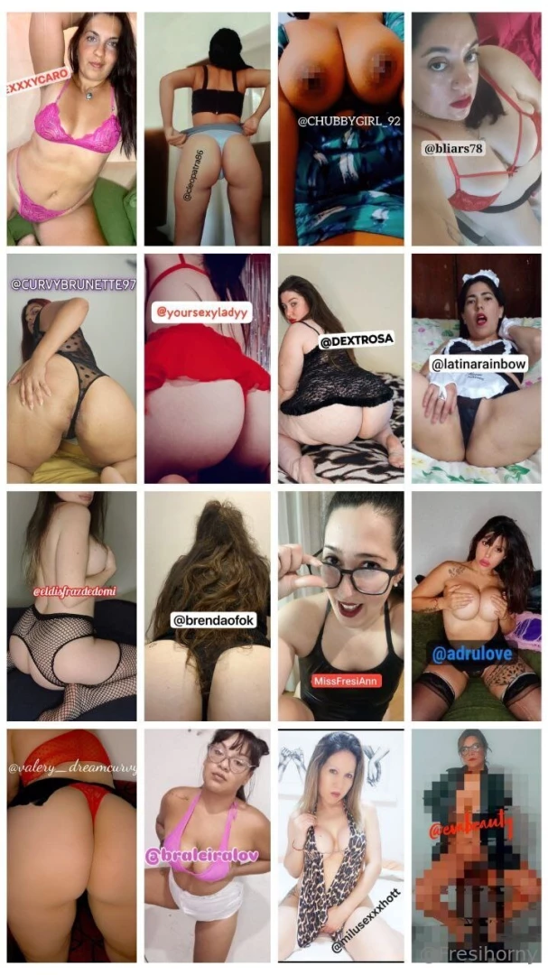 Sexxxycaro cleopatra86 chubbygirl_92 blairs78 curvybrunette97 