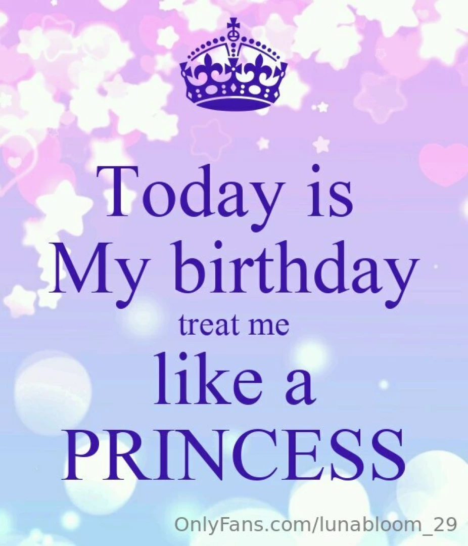 It s officially my birthday yay 