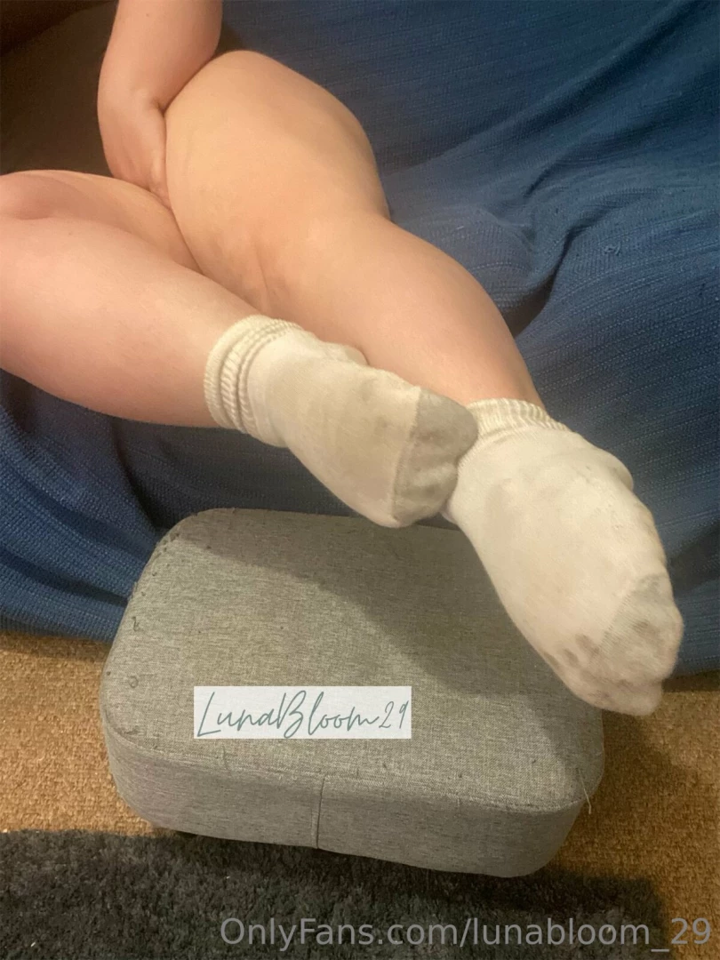 Dirty socks on a dirty girl 