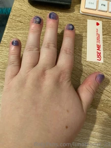 Do you like my nails i did them myself