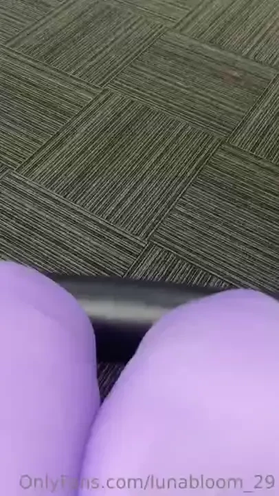 Getting these socks and leggings as sweaty as possible for a lucky 