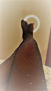 What do you think of my net pantyhose with rhinestones