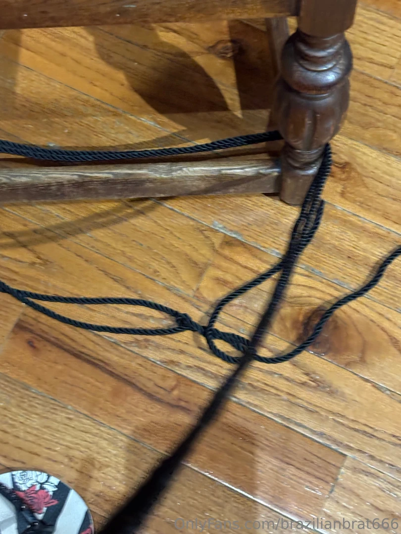 Can i tie you to a chair 