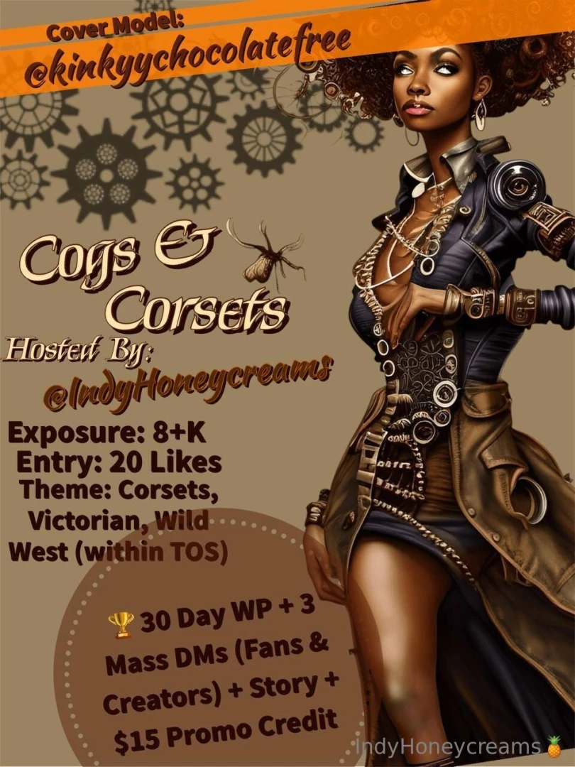 Cogs amp corsets hosted by indyhoneycreams 10 vote minimum to advance part 3 