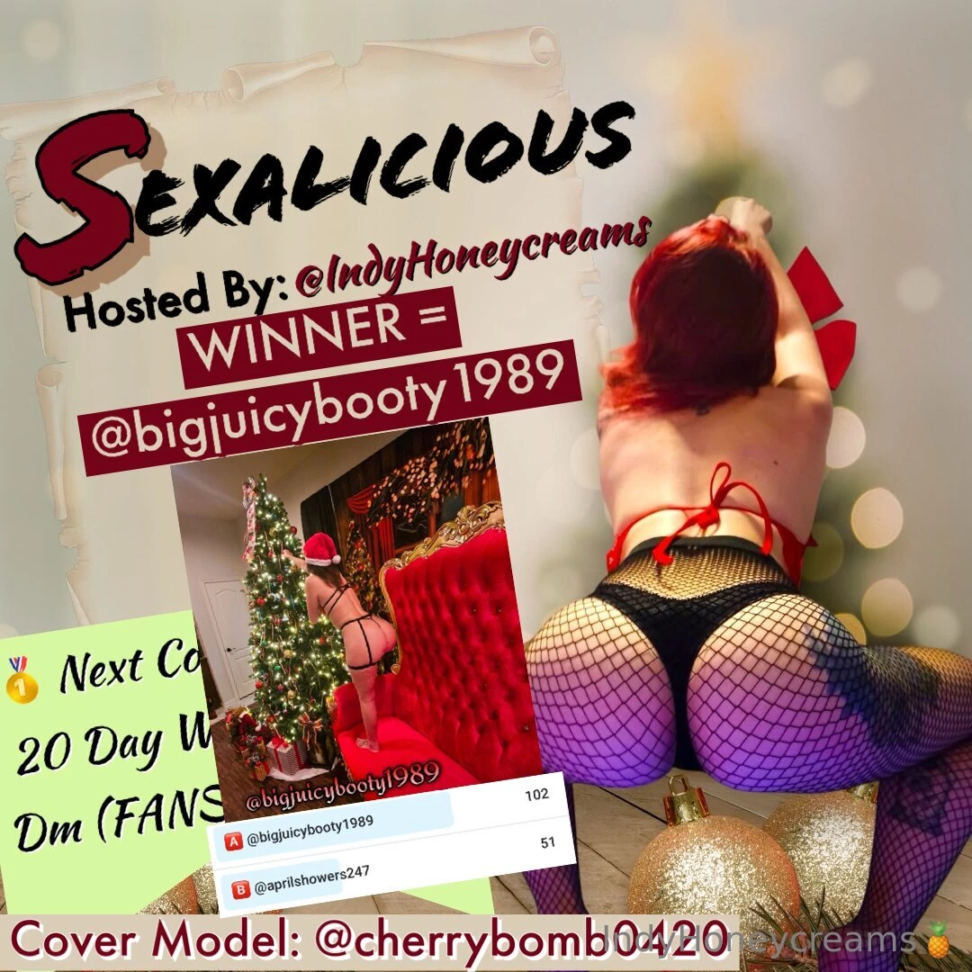 Sexalicious winner bigjuicybooty1989 congratulations part 1 