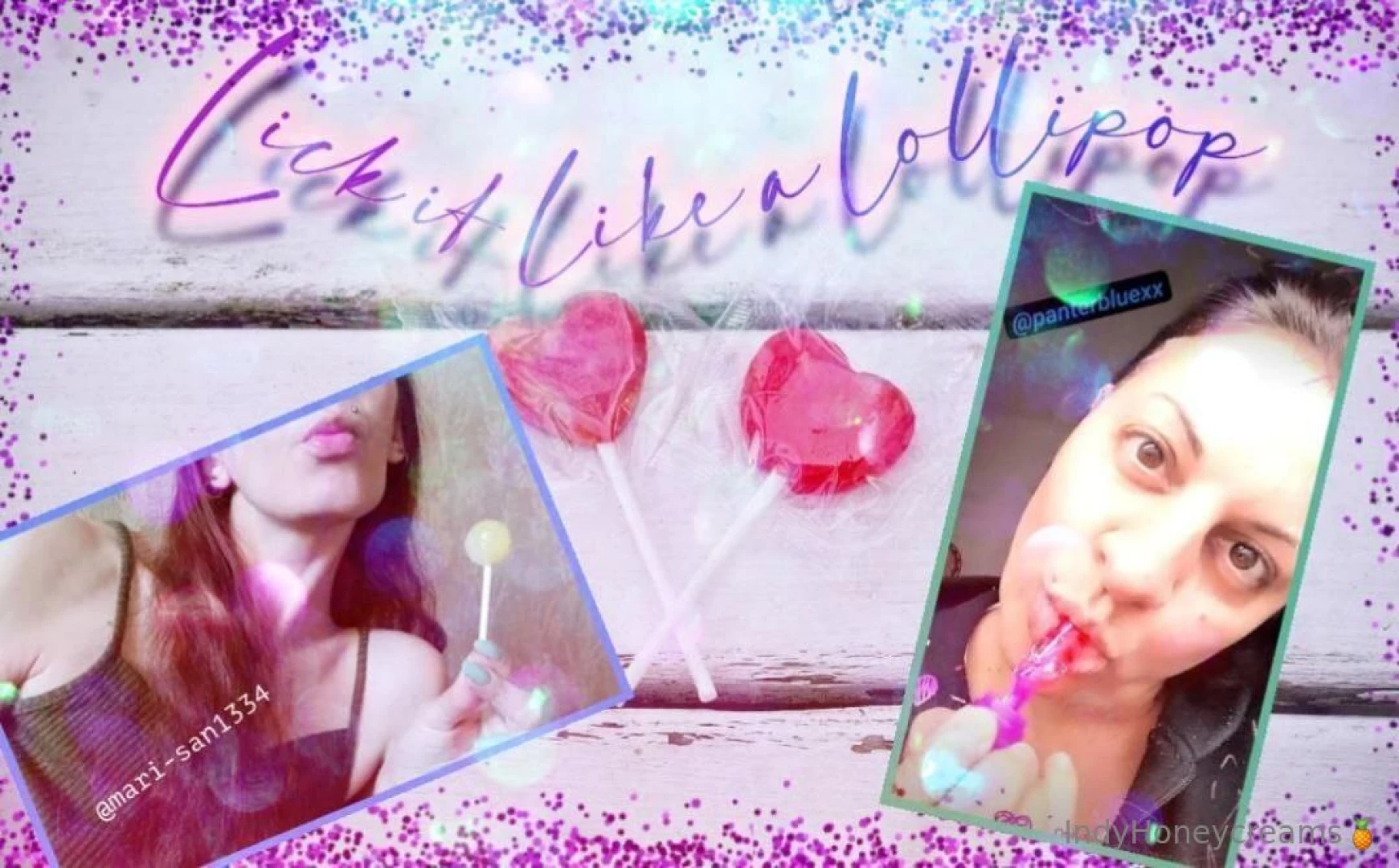 Hey lovelies lick it like a lollipop round1 has begun if you haven t part 4 