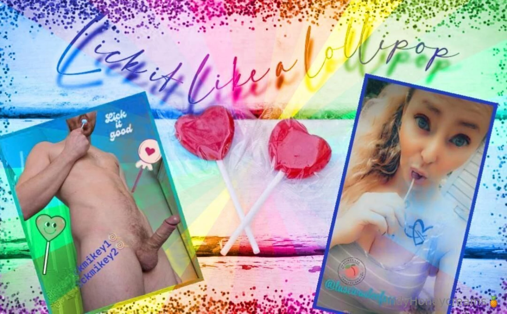 Hey lovelies lick it like a lollipop round1 has begun if you haven t 