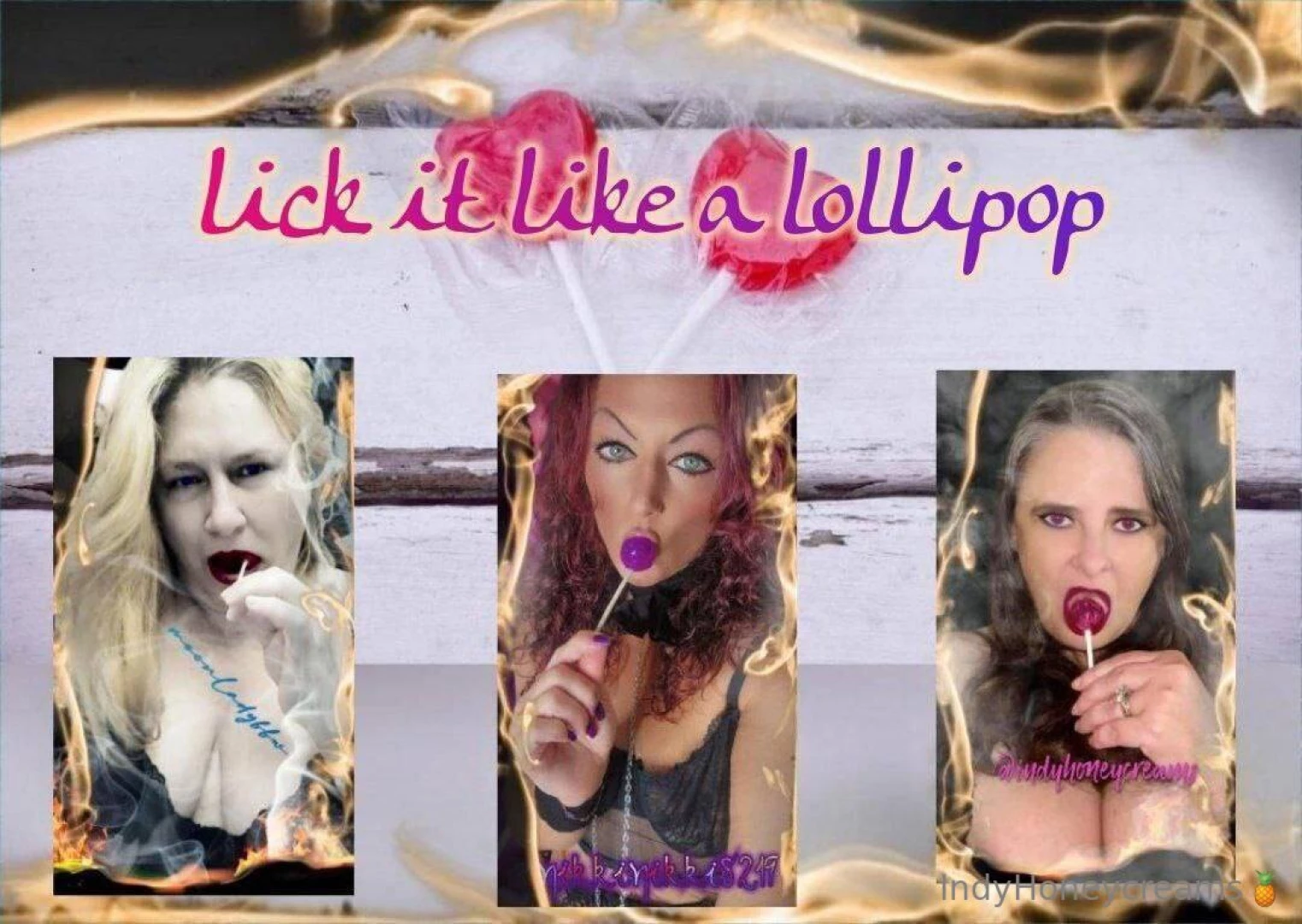 Lick it like a lollipop round 2 lylix92 bigdickmikey1 hosted by part 2 