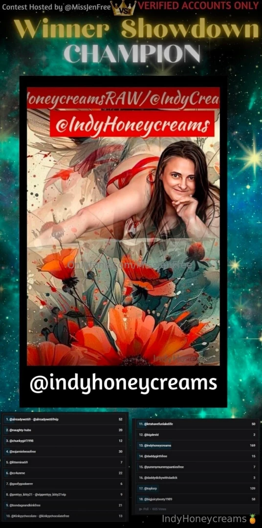 Awesome sauce i won winner showdown for the whole year i m behind 