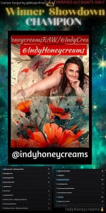 Awesome sauce i won winner showdown for the whole year i m behind