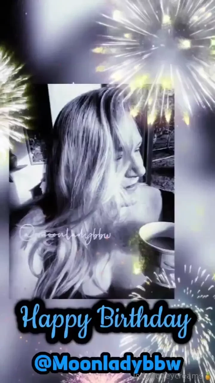 Happy yesterday birthday moonladybbw_free to my wonderful bestie if 
