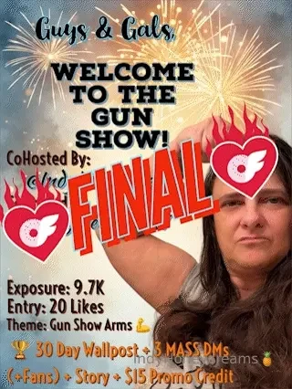 The gun show cohosted by indyhoneycreams amp honeycreamsraw 50 vote 