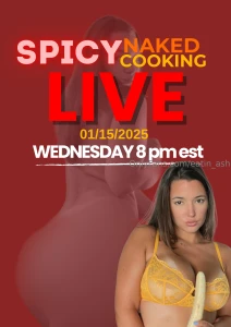 Im soooo excited to be bringing back my naked cooking lives i haven t